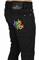 Mens Designer Clothes | LOUIS VUITTON Men Slim Fit Jeans In Black 1 View 5